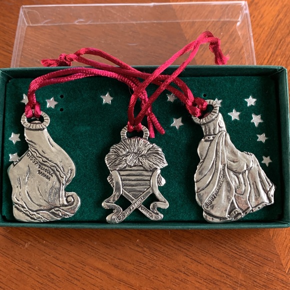 Seagull Pewter Ornaments and Candle Snuffer - Picture 5 of 8